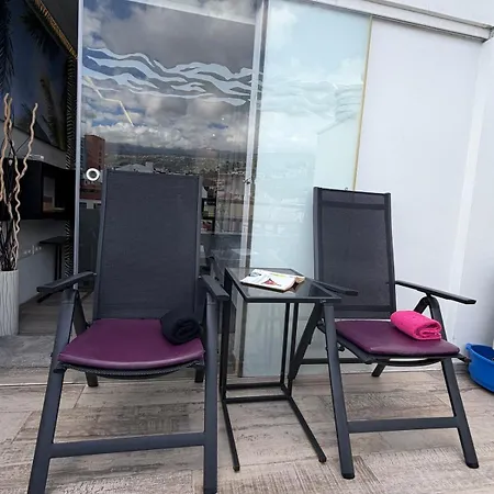 Plaza Del Charco, With Pool, Fast Wi-fi And Views 푸에르토 드 라 크루즈